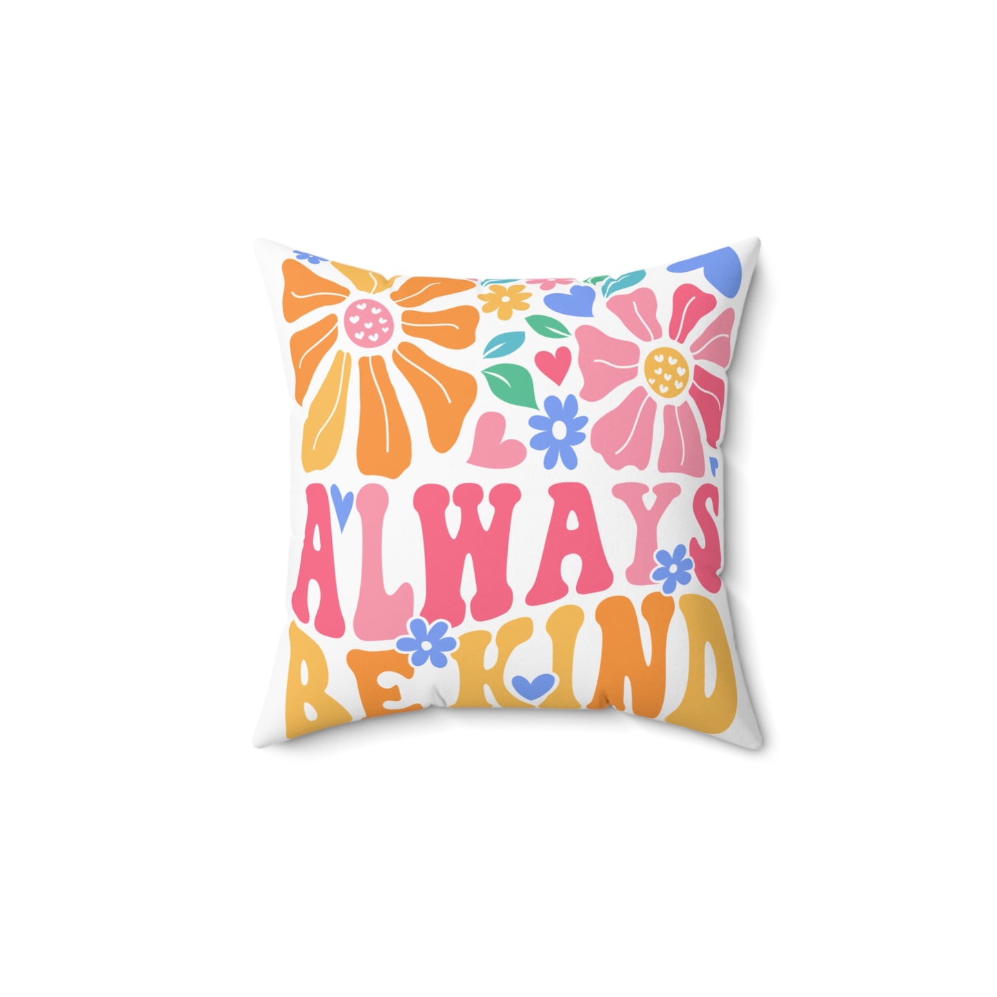 Spun Polyester Square Pillow