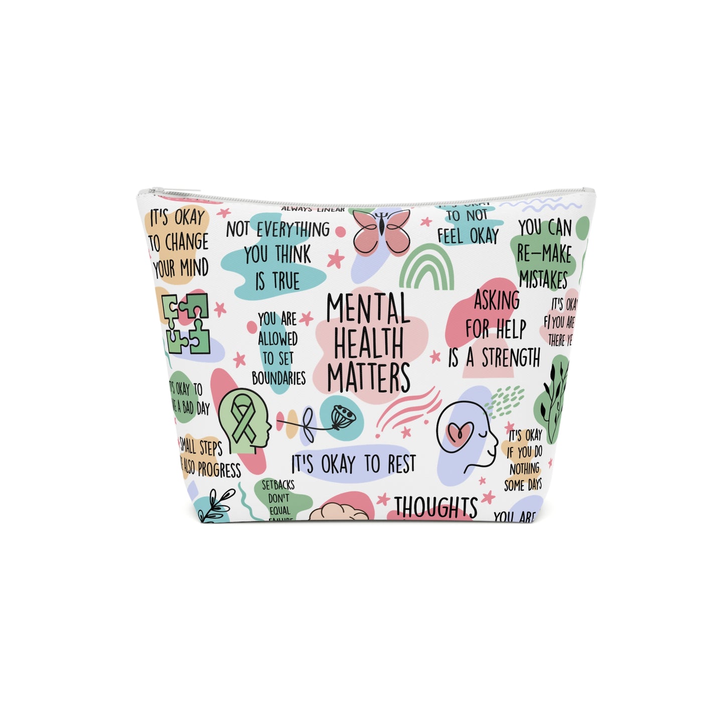 Cotton Cosmetic Bag