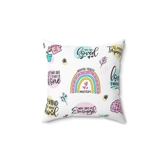 Spun Polyester Square Pillow