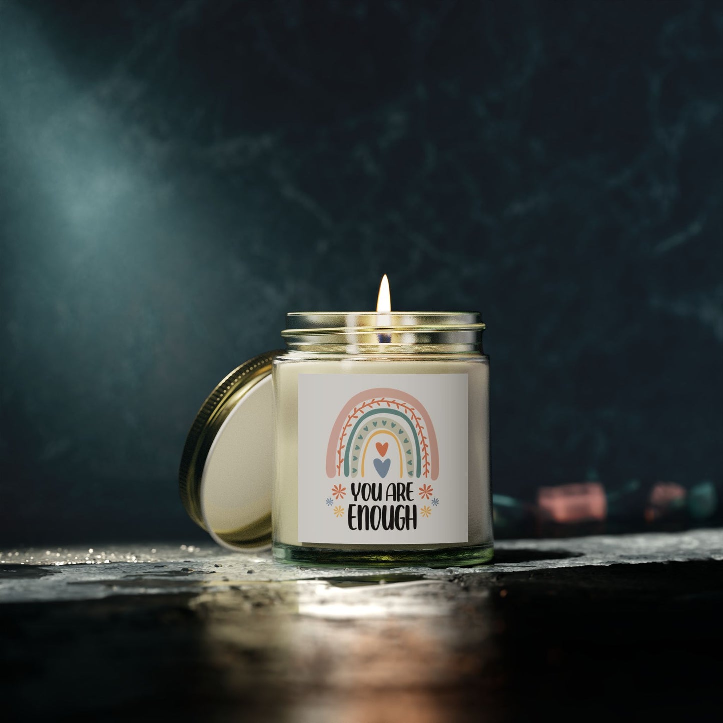 Scented Candles, Coconut Apricot Wax (4oz, 9oz)