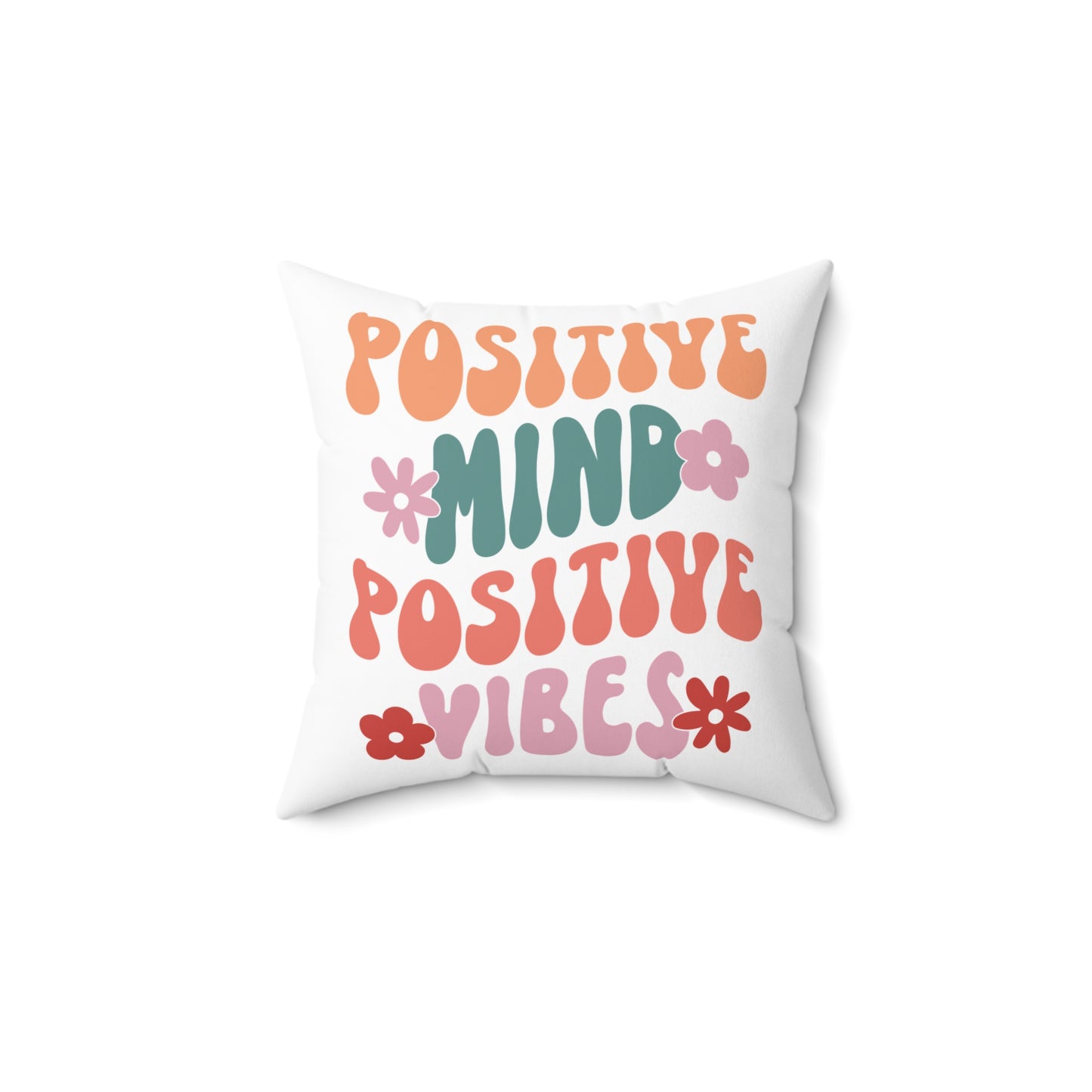 Spun Polyester Square Pillow