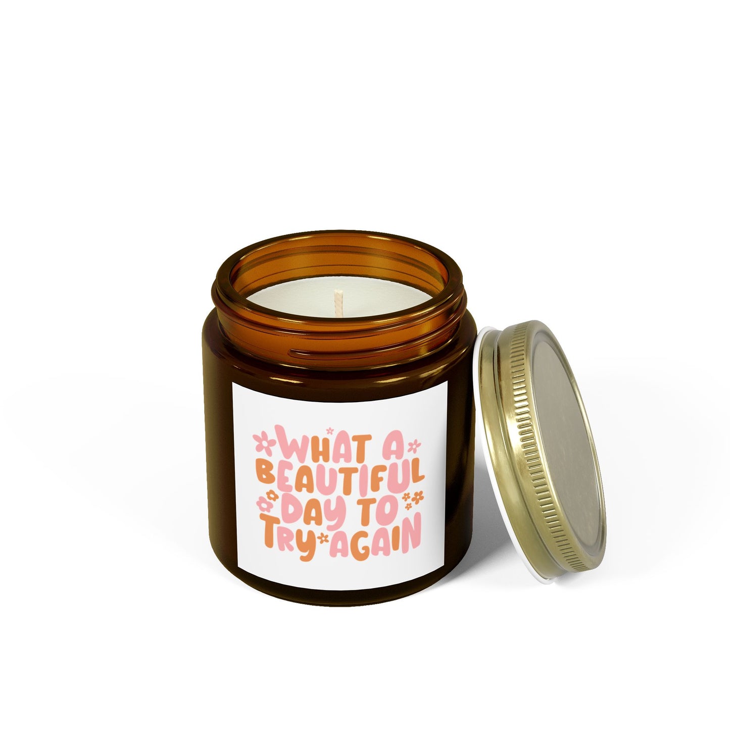 Scented Candles, Coconut Apricot Wax (4oz, 9oz)