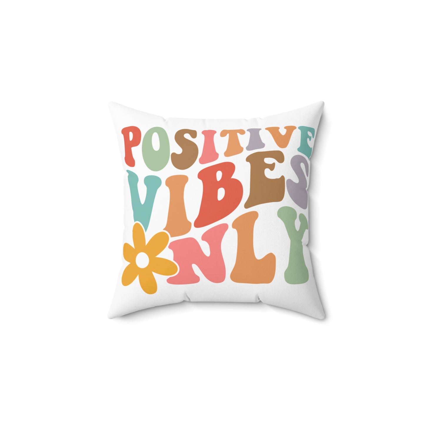 Spun Polyester Square Pillow