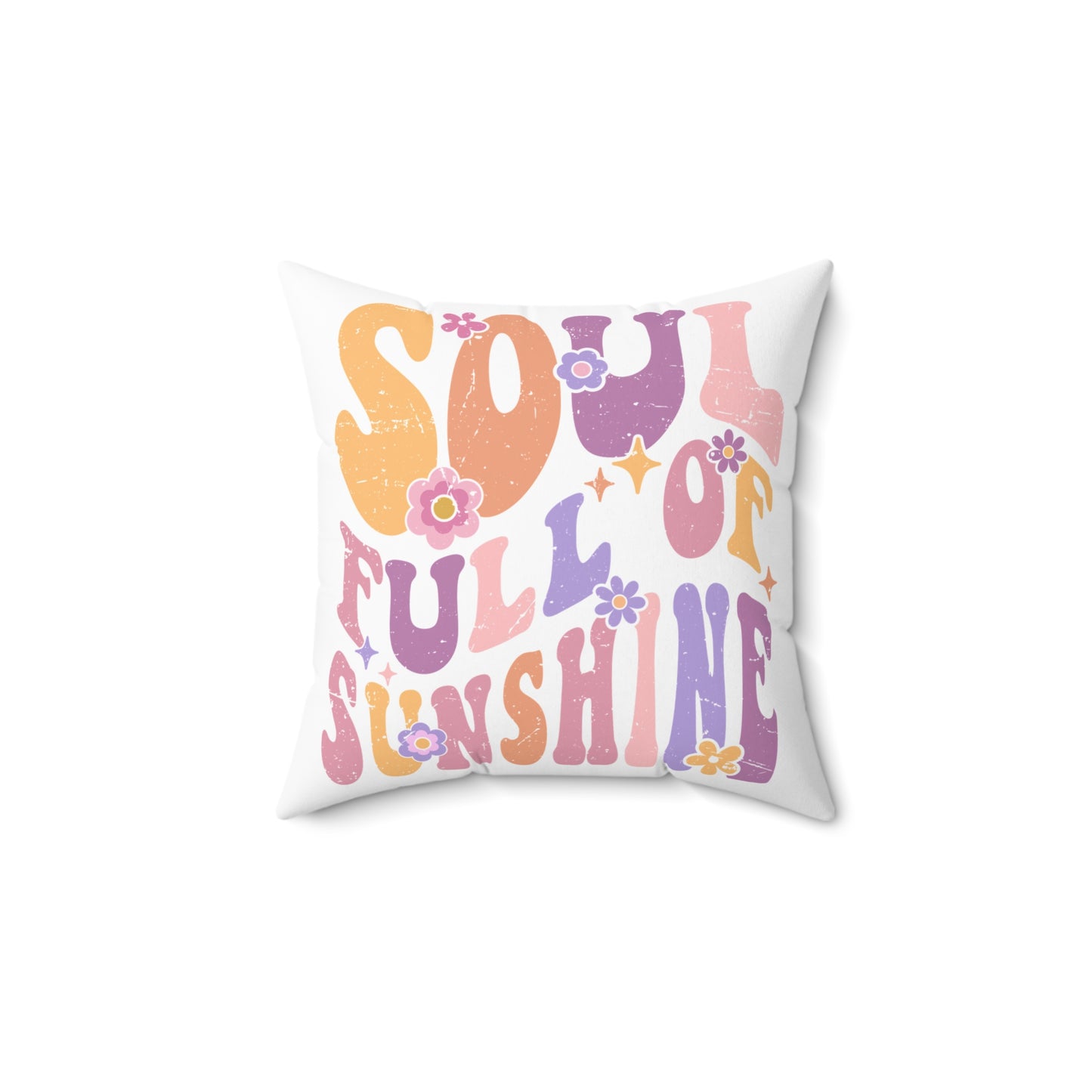 Spun Polyester Square Pillow