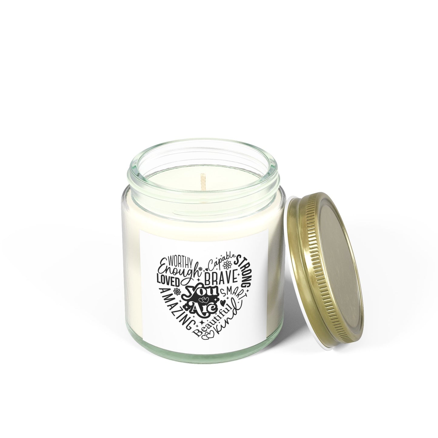 Scented Candles, Coconut Apricot Wax (4oz, 9oz)